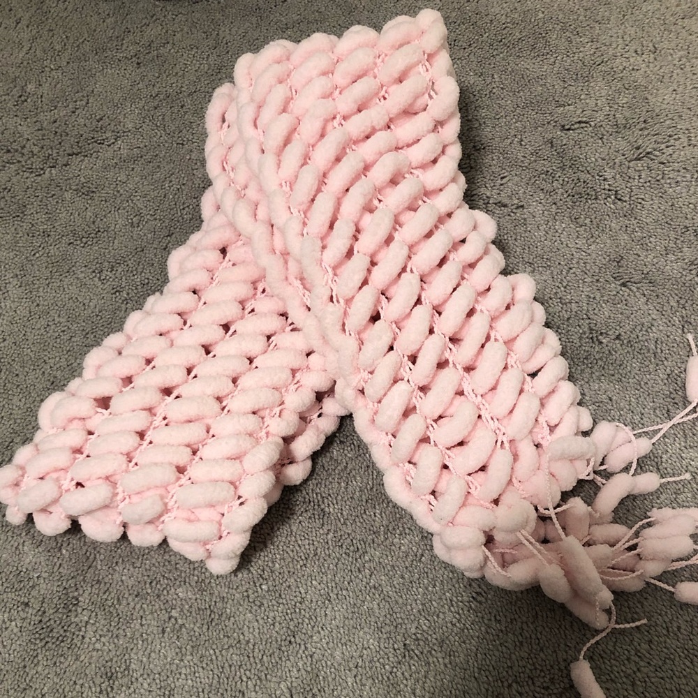 Chunky Popcorn scarf